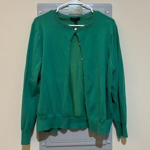 Lands End Cardigan💚